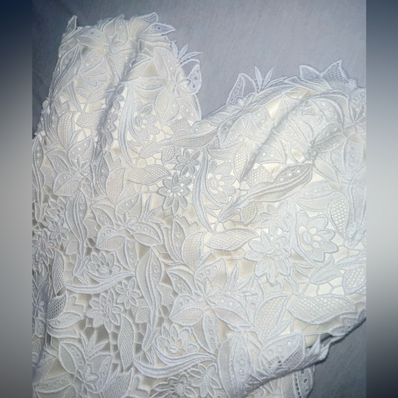 Stunning New Lazaro Tara Keely 2400 Gown - Bridal Sz 12 - M (US 8) - Picture 8 of 10